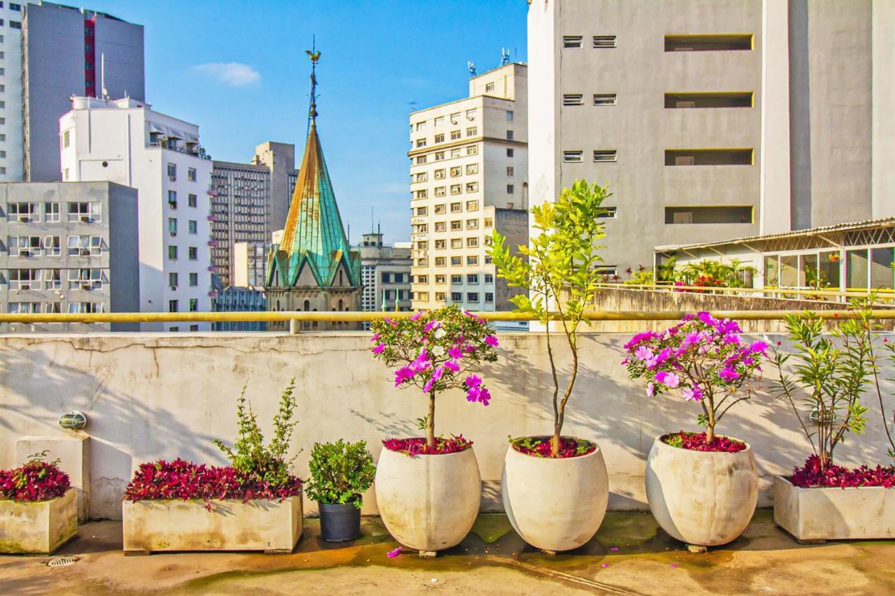 Apto Com Wifi E Home Office No Centro De San Paolo Esterno foto